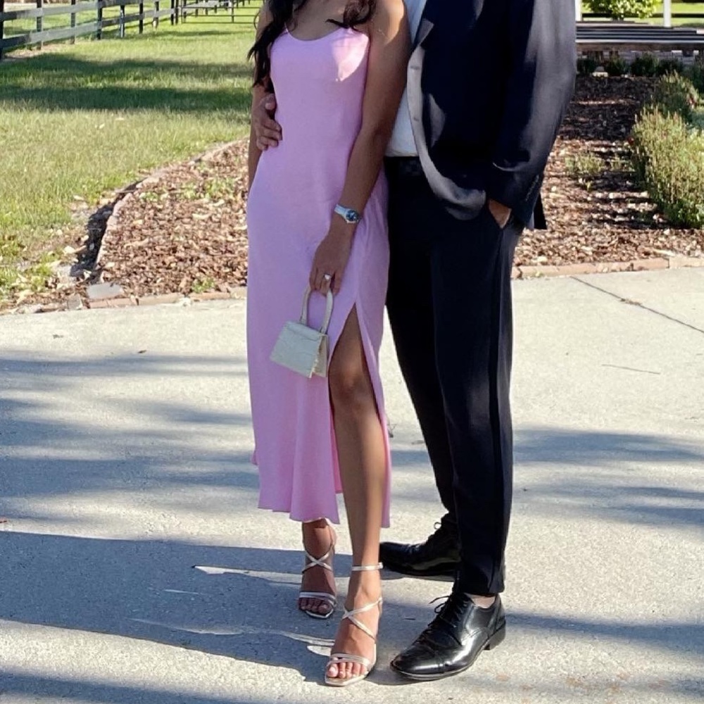 Zara satin dress